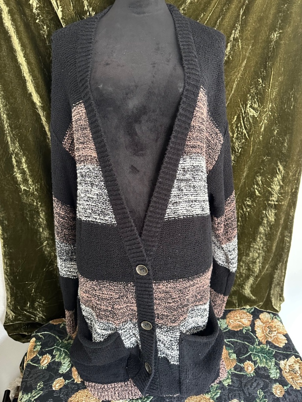 Free People Southport Oversized Beach Cardigan - Picture 2 of 7